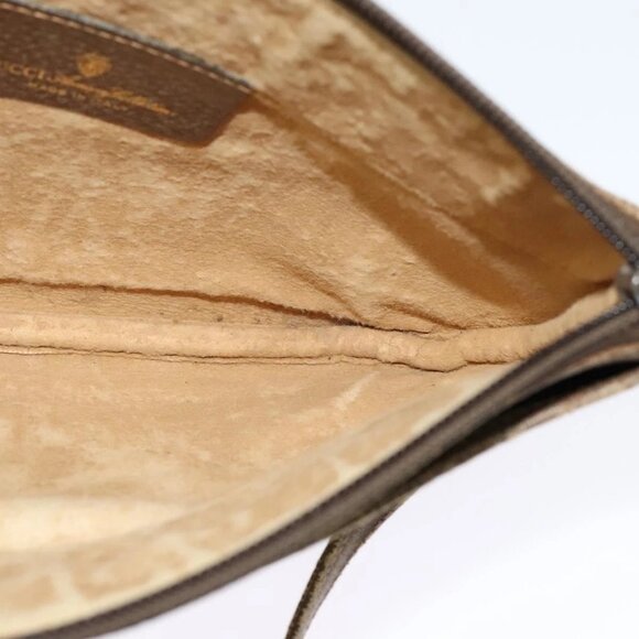 GUCCI GG Supreme Shoulder Bag PVC Beige Gold 904 02 020 Auth BA5087 - Picture 12 of 16